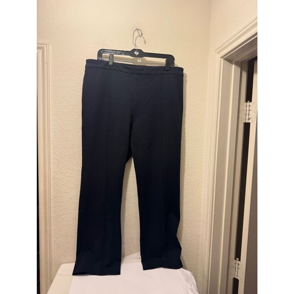 Per Se by Carlisle Navy Bootcut Dress Pants size 16